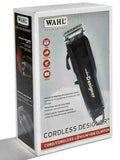 Wahl Professional Cordless Designer Clipper Black #8591 Brand New