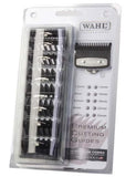 WAHL PREMIUM METAL CUTTING GUARD ATTACHMENT COMB CADDY SET - SIZE 0.5, 1.5 & 1-8