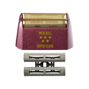 Wahl 5 Star Shaver Shaper Replacement Foil & Cutter Red Super Close 7031-100